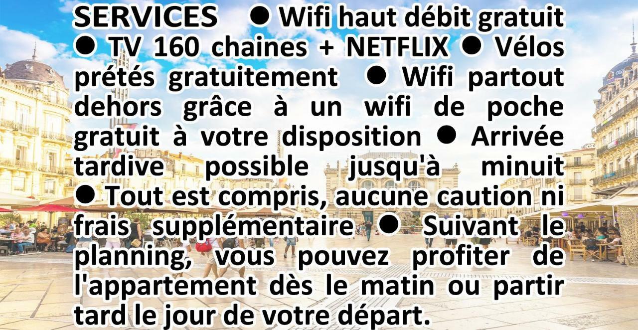 Comedie Musee-Fabre Parking Offert Climatisation Apartman Montpellier Kültér fotó